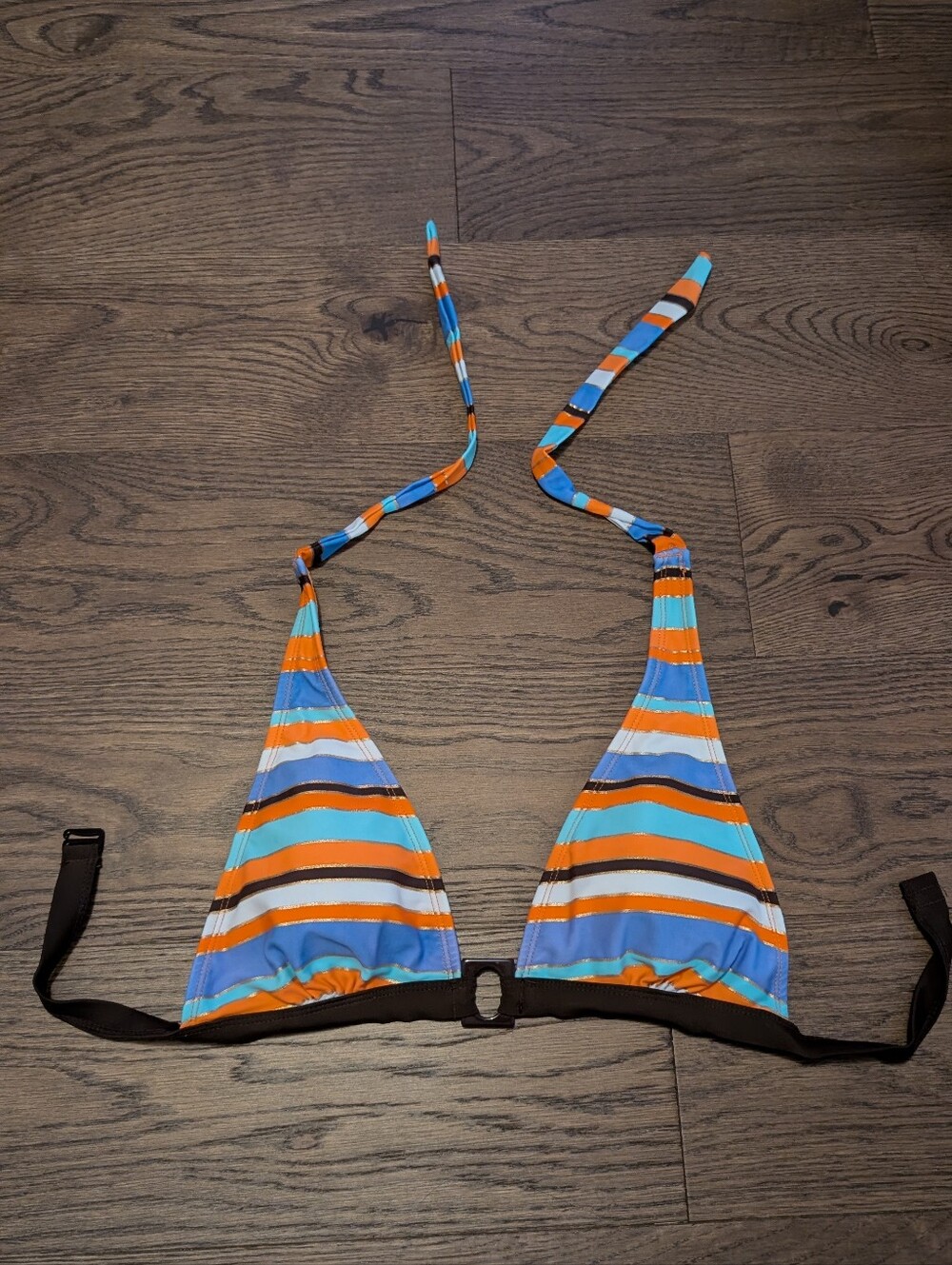 Striped Bikini Top